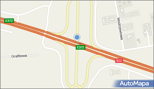 Węzeł 11 Lublin Czechów, S12, S17, S19, DW809, E372, Marysin - Węzeł drogowy