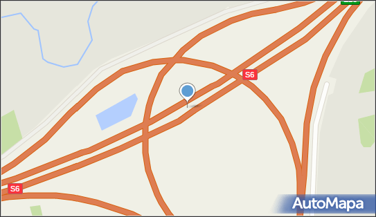 Węzeł 22/1 Bielice, S6, S11, E28, Stare Bielice - Węzeł drogowy