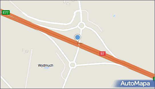 Węzeł 27 Miłomłyn Północ, Mazurska, Miłomłyn 14-140 - Węzeł drogowy