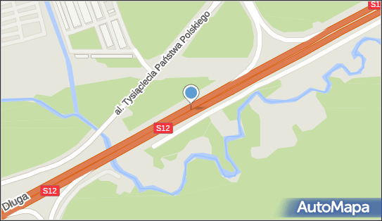 Węzeł 3 Puławy Azoty, S12, Puławy - Węzeł drogowy