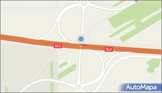 Węzeł 5 Końskowola, S12, Sielce - Węzeł drogowy