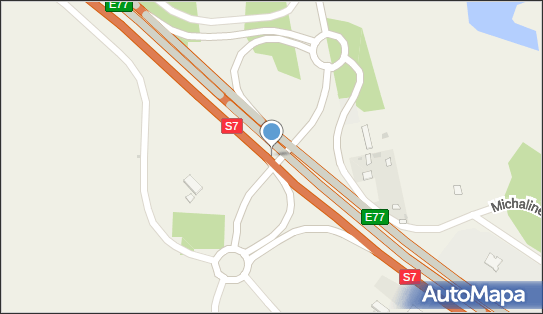 Węzeł 52 Poczernin, Poczernin, Poczernin 09-142 - Węzeł drogowy