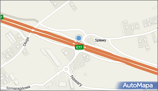 Węzeł R14 Batowice, Wojtyły Karola, Batowice 32-086 - Węzeł drogowy