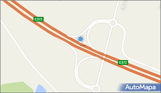 Węzeł Trojanów - Zjazd nr 13, S17, E372, Trojanów - Węzeł drogowy