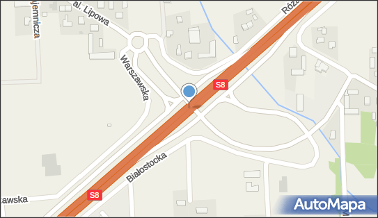 Węzeł Trojany, Białostocka, Karpin 05-252 - Węzeł drogowy