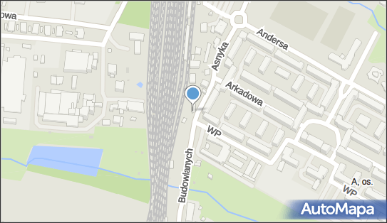 Kolejowa, Asnyka Adama, Tychy 43-100 - Wieża ciśnień