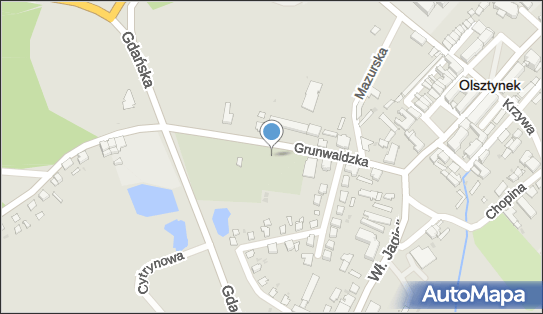 Cmentarz komunalny, Grunwaldzka, Olsztynek - Wulkanizacja, Opony