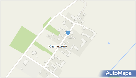 Drewniany kościół, Kramarzewo 14, Kramarzewo 19-213 - Zabytek architektury drewnianej