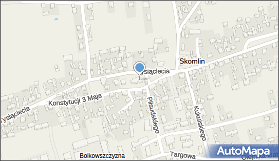 Kościół św. ap. Filipa i Jakuba, Konstytucji 3 Maja 2, Skomlin 98-346 - Zabytek architektury drewnianej