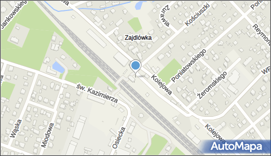 Budynek dworca wraz z kasami biletowymi z 1900 r., Kolejowa 2 05-430 - Zabytek architektury