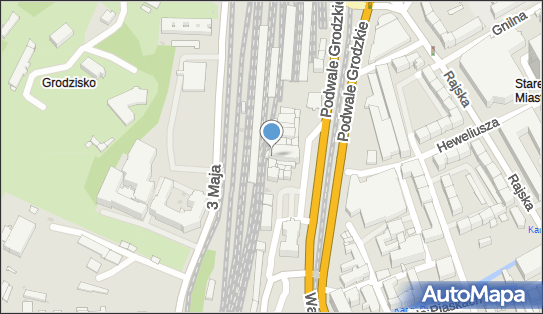 Neorenesansowy dworzec kolejowy, Podwale GrodzkieE75E7791 1 80-895 - Zabytek architektury