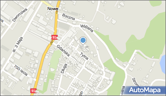 Fara św. Mateusza, Apostoła i Ewangelisty, Krótka 7, Nowe 86-170 - Zabytek sakralny