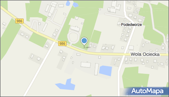 Kaplica Romerów, DW986, Wola Ociecka 90a, Wola Ociecka 39-104 - Zabytek sakralny