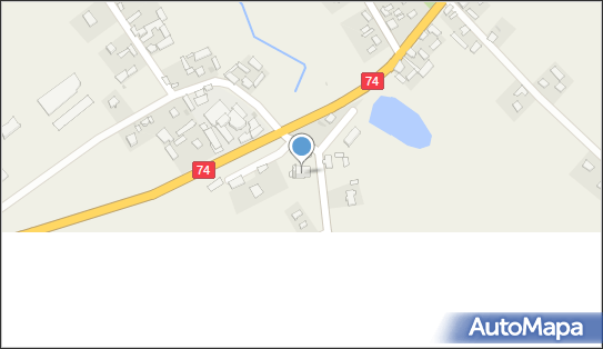Kościół barokowy z 1720 r., DK 74, Bidziny 27-532 - Zabytek sakralny