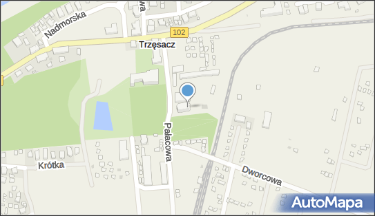 kościół Miłosierdzia Bożego, Pałacowa, Trzęsacz 72-344 - Zabytek sakralny