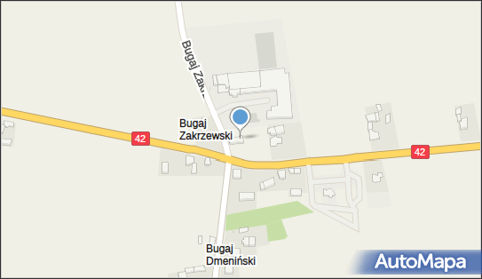 kościół p.w. św. Jadwigi Śląskiej, Bugaj Zakrzewski 6 97-512 - Zabytek sakralny