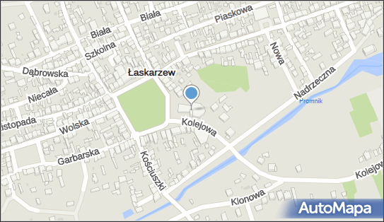 Kościół Podwyższenia Krzyża Świętego, Kolejowa 1, Łaskarzew 08-450 - Zabytek sakralny