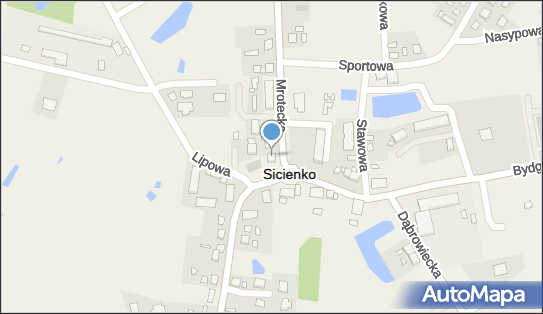 Kościół św. Andrzeja Boboli, Mrotecka 1, Sicienko 86-014 - Zabytek sakralny