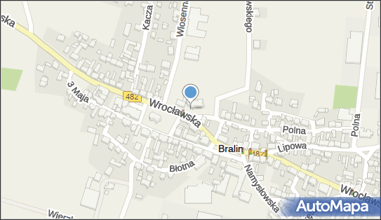 kościół św. Anny, Wrocławska482 58, Bralin 63-640 - Zabytek sakralny