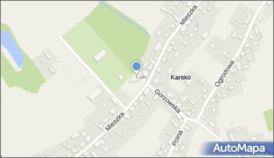 Kościół św. Antoniego, Mieszka I 20, Karsko 74-305 - Zabytek sakralny