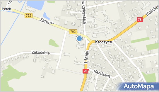 Kościół św. Jacka i św. Marii Magdaleny, 1 Maja 2, Kroczyce - Zabytek sakralny