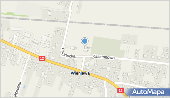 Kościół św. Katarzyny, Kasztanowa, Wieniawa 26-432 - Zabytek sakralny