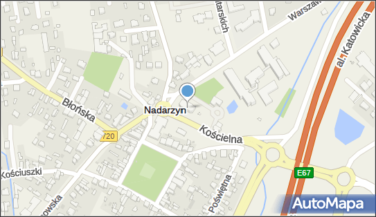 Kościół św. Klemensa, Kościelna720 1, Nadarzyn 05-830 - Zabytek sakralny