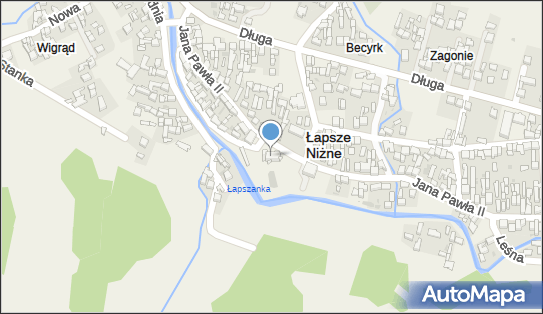 kościół św. Kwiryna, Jana Pawła II 84, Łapsze Niżne 34-442 - Zabytek sakralny