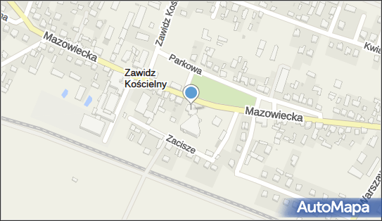 Kościół św. Marcina, Mazowiecka561 33, Zawidz Kościelny 09-226 - Zabytek sakralny