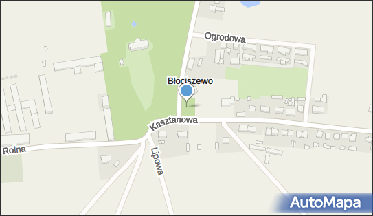 Kościół św. Michała Archanioła, Kasztanowa 1, Błociszewo 63-100 - Zabytek sakralny