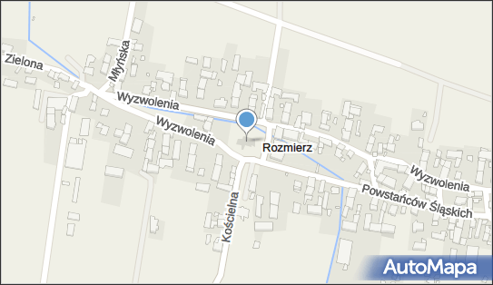 Kościół św. Michała, Wyzwolenia 22, Rozmierz 47-171 - Zabytek sakralny