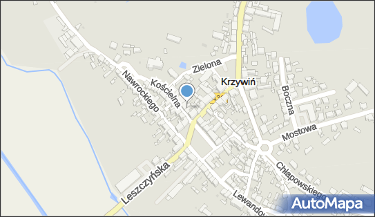 Kościół św. Mikołaja, Kościelna 2, Krzywiń 64-010 - Zabytek sakralny