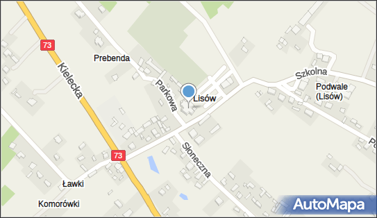 Kościół św. Mikołaja, Parkowa 2, Lisów 26-026 - Zabytek sakralny