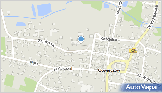 Koścół św. Piotra i Pawła, Zamkowa, Gowarczów 26-225 - Zabytek sakralny
