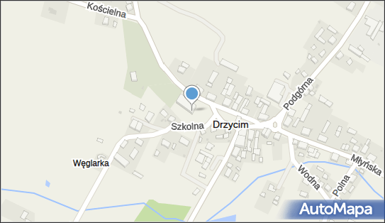 Zabytek sakralny, Szkolna 15, Drzycim - Zabytek sakralny
