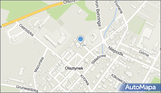 Zabytek sakralny, Zamkowa 1, Olsztynek 11-015 - Zabytek sakralny