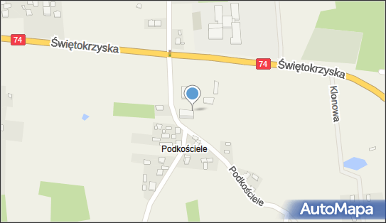 Zabytek sakralny, Jana Pawła II 1, Ćmińsk 26-085 - Zabytek sakralny