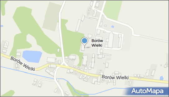 Zabytek sakralny, Borów Wielki, Borów Wielki 67-125 - Zabytek sakralny