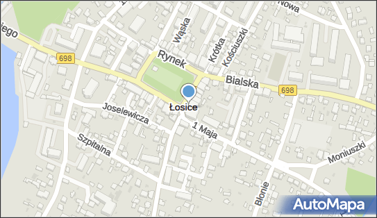 Exitus, Rynek 20, Łosice - Zakład pogrzebowy
