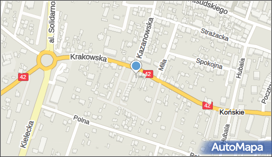 Zakład stemplarski, Krakowska42 45, Końskie 26-200 - Zakład stemplarski