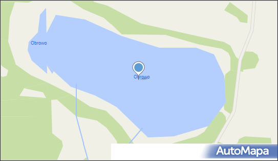 jez. Obrowo, Obrowo, Obrowo 89-506 - Zbiornik wodny