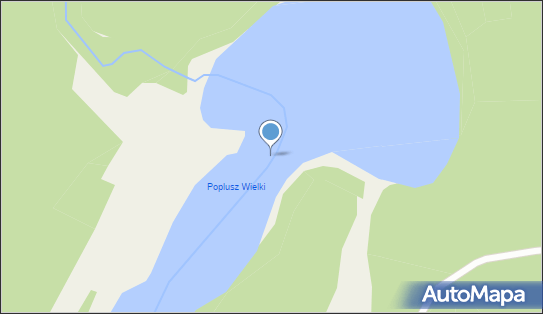 jez. Poplusz Wielki, Swaderki, Swaderki 11-015 - Zbiornik wodny