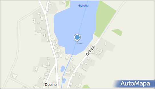 Jezioro Dobińskie, Dobino 73, Dobino 78-600 - Zbiornik wodny
