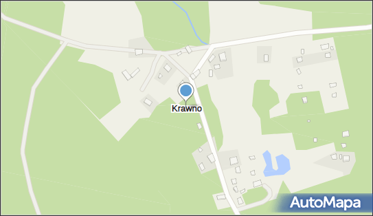 Krawno (jezioro), Krawno 3, Krawno 11-710 - Zbiornik wodny