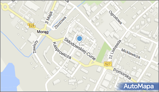 Marąg, Skłodowskiej-Curie Marii 3a, Morąg 14-300 - Zbiornik wodny