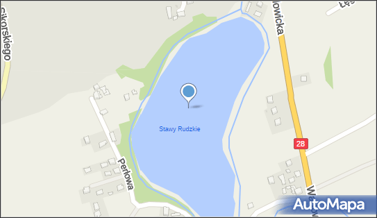 staw Kamski I, II, III, Perłowa, Rudze 32-640 - Zbiornik wodny