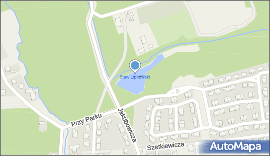 Staw Lipkowski, Przy Parku, Lipków 05-080 - Zbiornik wodny