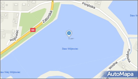 Staw Wójtowiec, Zatorska, Zaborze 32-600 - Zbiornik wodny
