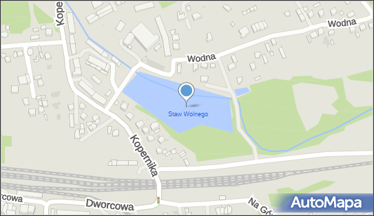 Staw Wolnego, Wodna, Brzesko 32-800 - Zbiornik wodny