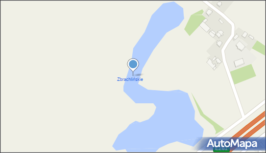 Zbrachlińskie, Zbrachlin, Zbrachlin 86-120 - Zbiornik wodny